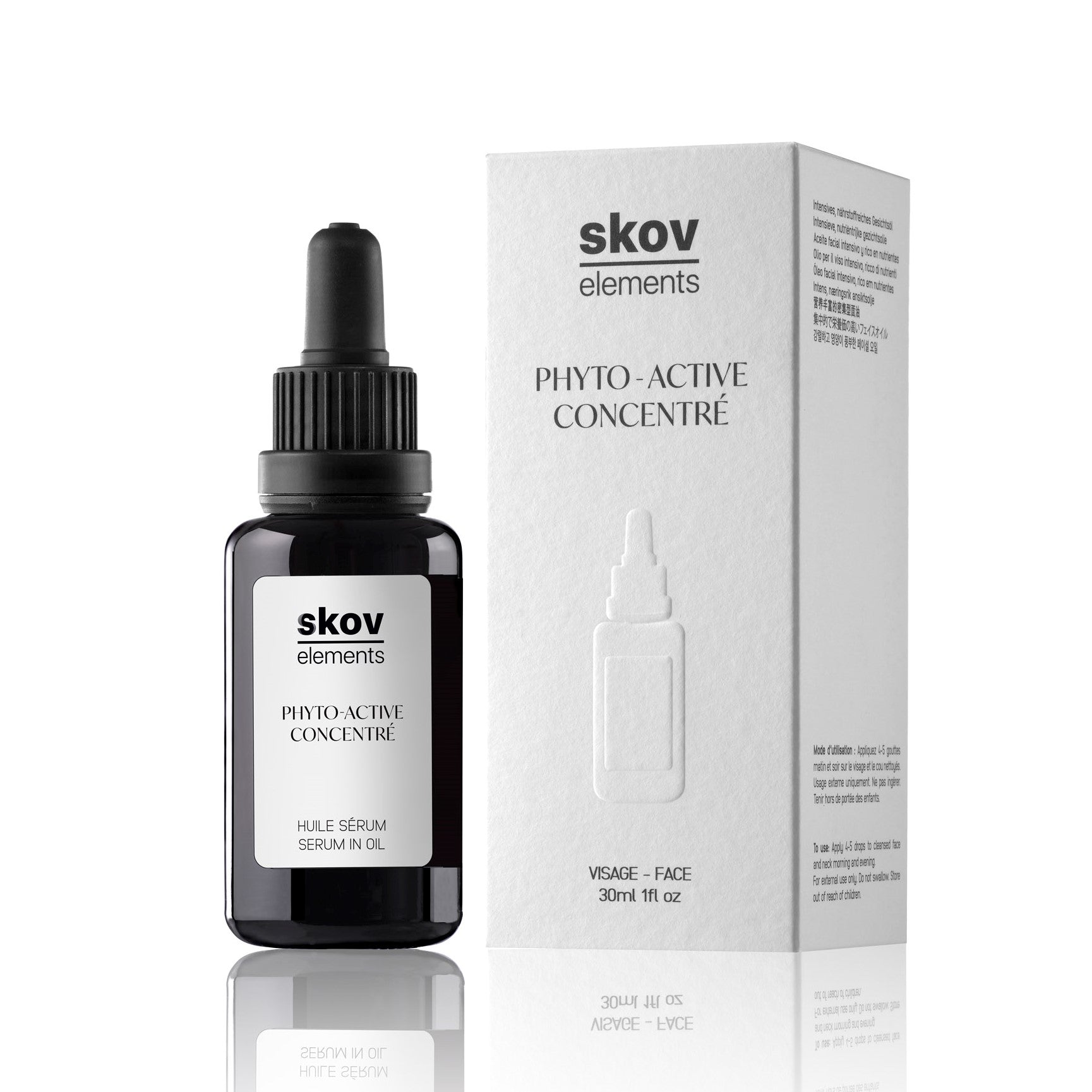 PHYTO-ACTIVE CONCENTRÉ – Huile Sérum Peaux Sensibles (30 ml)
