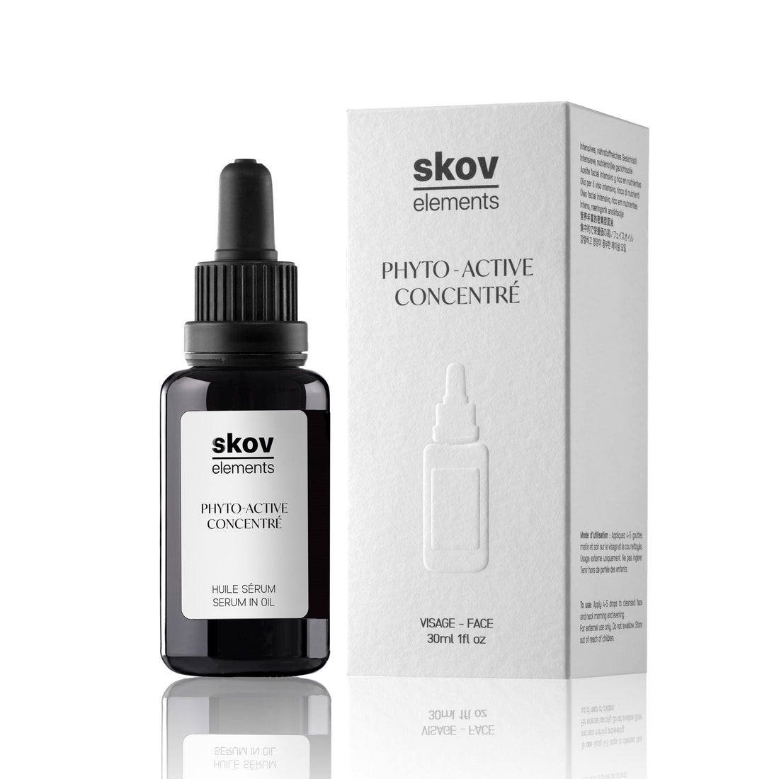 PHYTO-ACTIVE CONCENTRÉ – Huile Sérum Peaux Sensibles (30 ml)